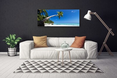 Quadro su tela Paesaggio del mare di Palm Beach