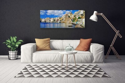 Foto quadro su tela Architettura del mare della città