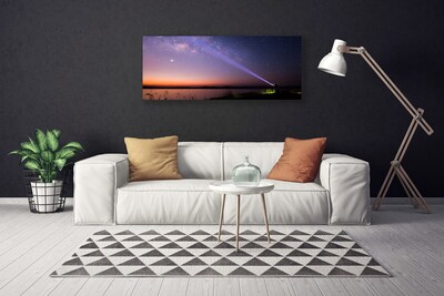 Quadro su tela Stelle notturne della Via Lattea