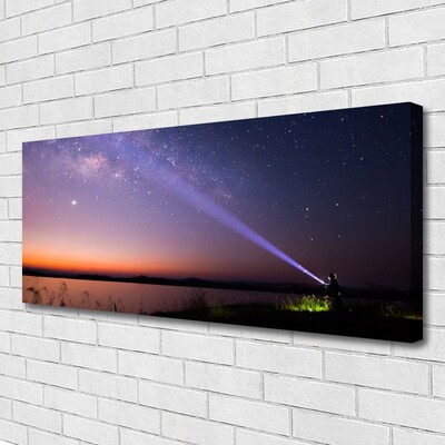 Quadro su tela Stelle notturne della Via Lattea