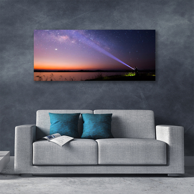 Quadro su tela Stelle notturne della Via Lattea