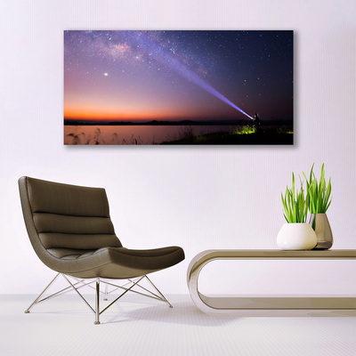 Quadro su tela Stelle notturne della Via Lattea