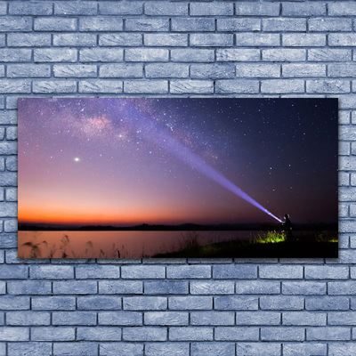 Quadro su tela Stelle notturne della Via Lattea