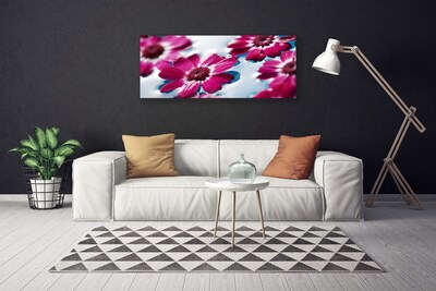 Quadro su tela Fiori sull'acqua Natura