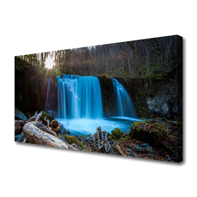 Quadro su tela Cascata della natura