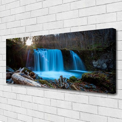 Quadro su tela Cascata della natura