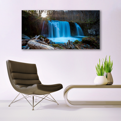 Quadro su tela Cascata della natura