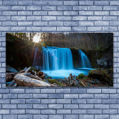 Quadro su tela Cascata della natura