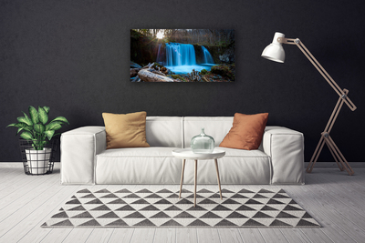 Quadro su tela Cascata della natura