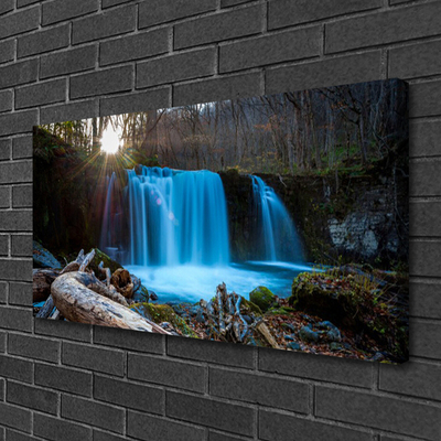 Quadro su tela Cascata della natura