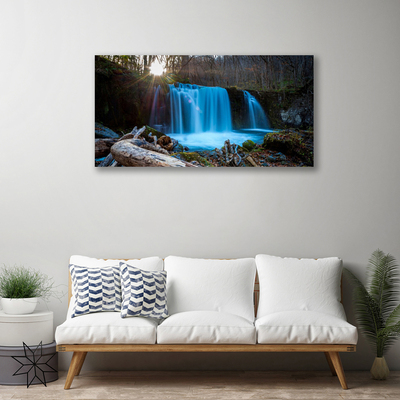 Quadro su tela Cascata della natura