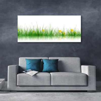 Quadro su tela Fiori di erba della natura