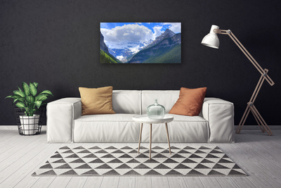 Quadro su tela Paesaggio di montagne