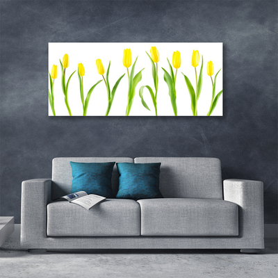 Quadro su tela Fiori gialli dei tulipani