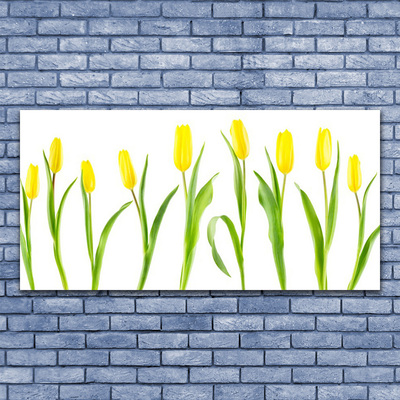 Quadro su tela Fiori gialli dei tulipani