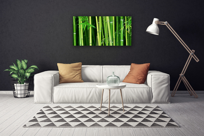 Quadro su tela Foresta di bambù Natura di bambù