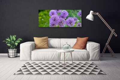 Foto quadro su tela Fiori viola del prato