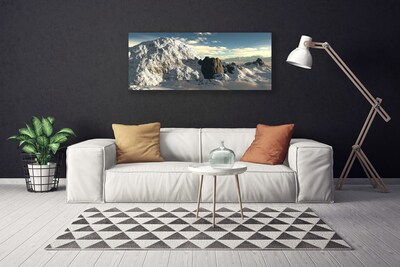 Quadro su tela Paesaggio di montagne