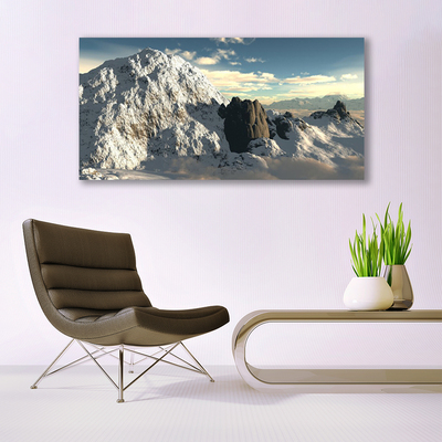 Quadro su tela Paesaggio di montagne