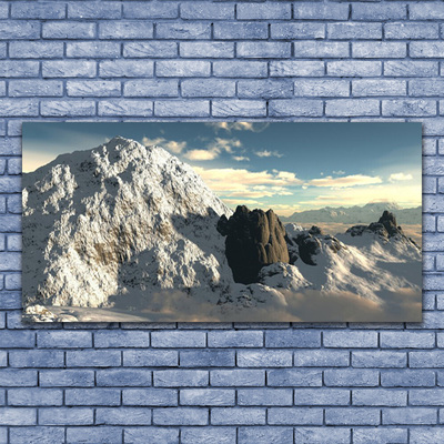 Quadro su tela Paesaggio di montagne