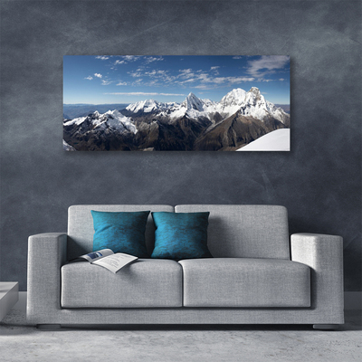 Quadro su tela Paesaggio di montagne