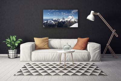 Quadro su tela Paesaggio di montagne