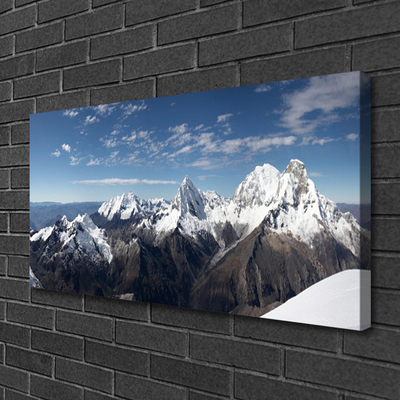 Quadro su tela Paesaggio di montagne