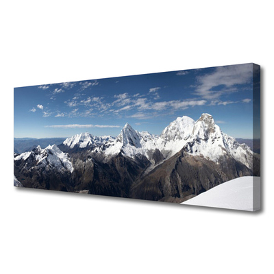 Quadro su tela Paesaggio di montagne