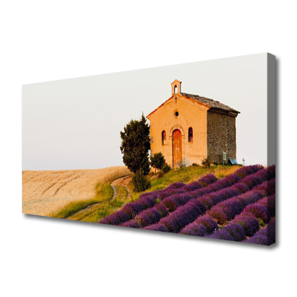 Quadro su tela Campo del paesaggio