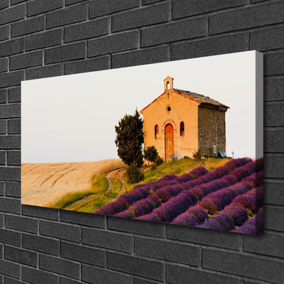 Quadro su tela Campo del paesaggio