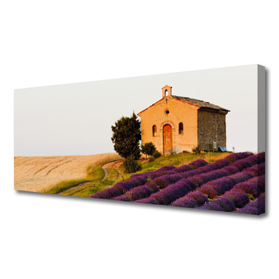 Quadro su tela Campo del paesaggio