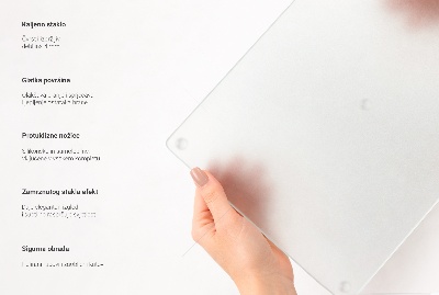 Copertura piano induzione con finitura semitrasparente doppia