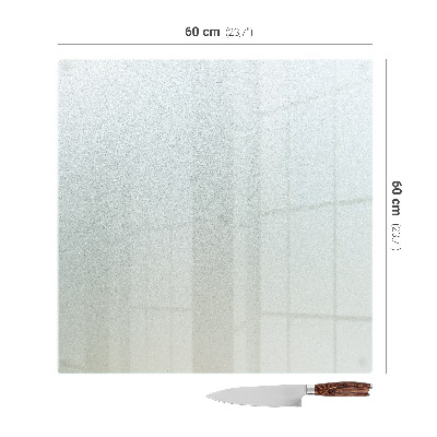 Protezione piano induzione semicopertura quadrata semitrasparente