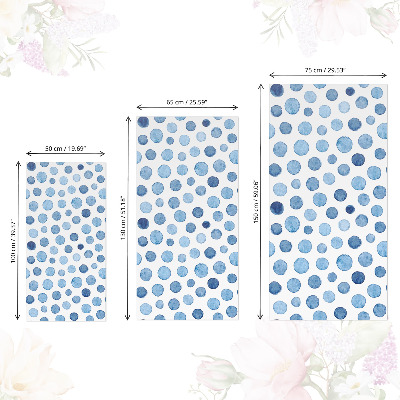 Pellicola adesiva per mobili Punti blu