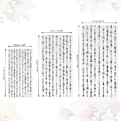 Carta da parati per mobili Forme a freccia