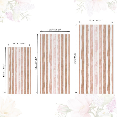 Pellicola per mobili Strisce beige