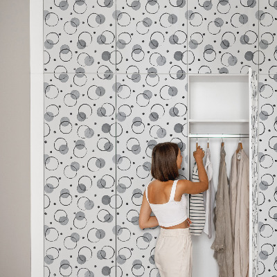 Carta per rivestire i mobili Circoli creativi