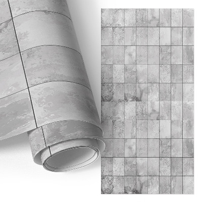 Carta da parati per mobili Piastrelle grigie