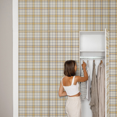 Carta adesiva per mobili Griglia geometrica