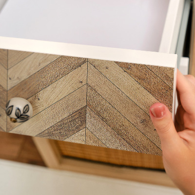 Pellicola per mobili Spina di pesce rustica