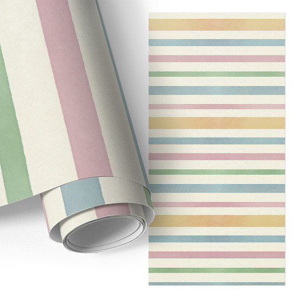 Carta adesiva per mobili Strisce pastello
