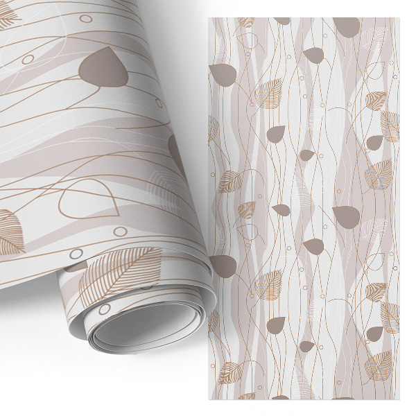 Carta da parati per mobili Motivo a foglie