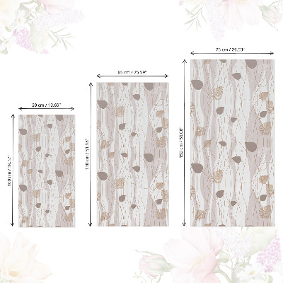 Carta da parati per mobili Motivo a foglie