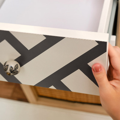 Pellicola adesiva per mobili Treccia semplice