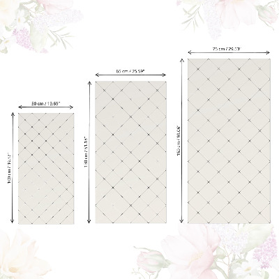 Carta da parati per mobili Rombi geometrici