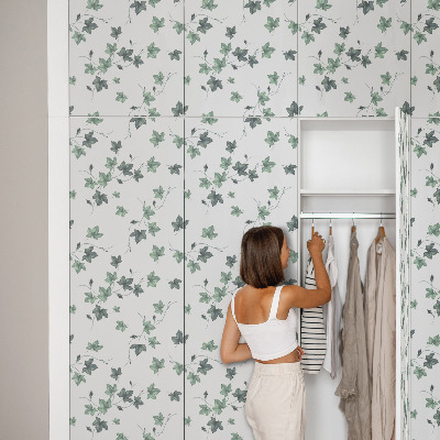 Adesivo per mobili Foglie di edera