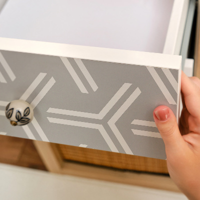 Carta per rivestire i mobili Geometria moderna