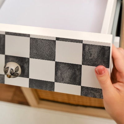 Pellicola per mobili L'arte della scacchiera