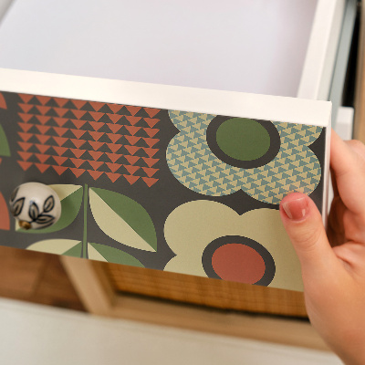 Carta da parati per mobili Fiori tradizionali