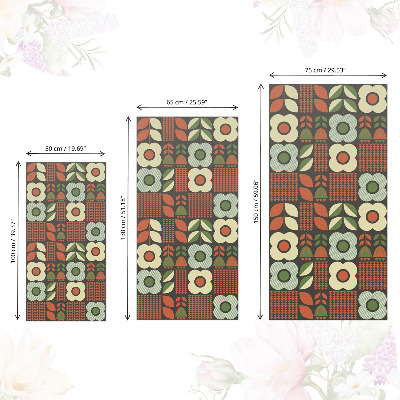 Carta da parati per mobili Fiori tradizionali